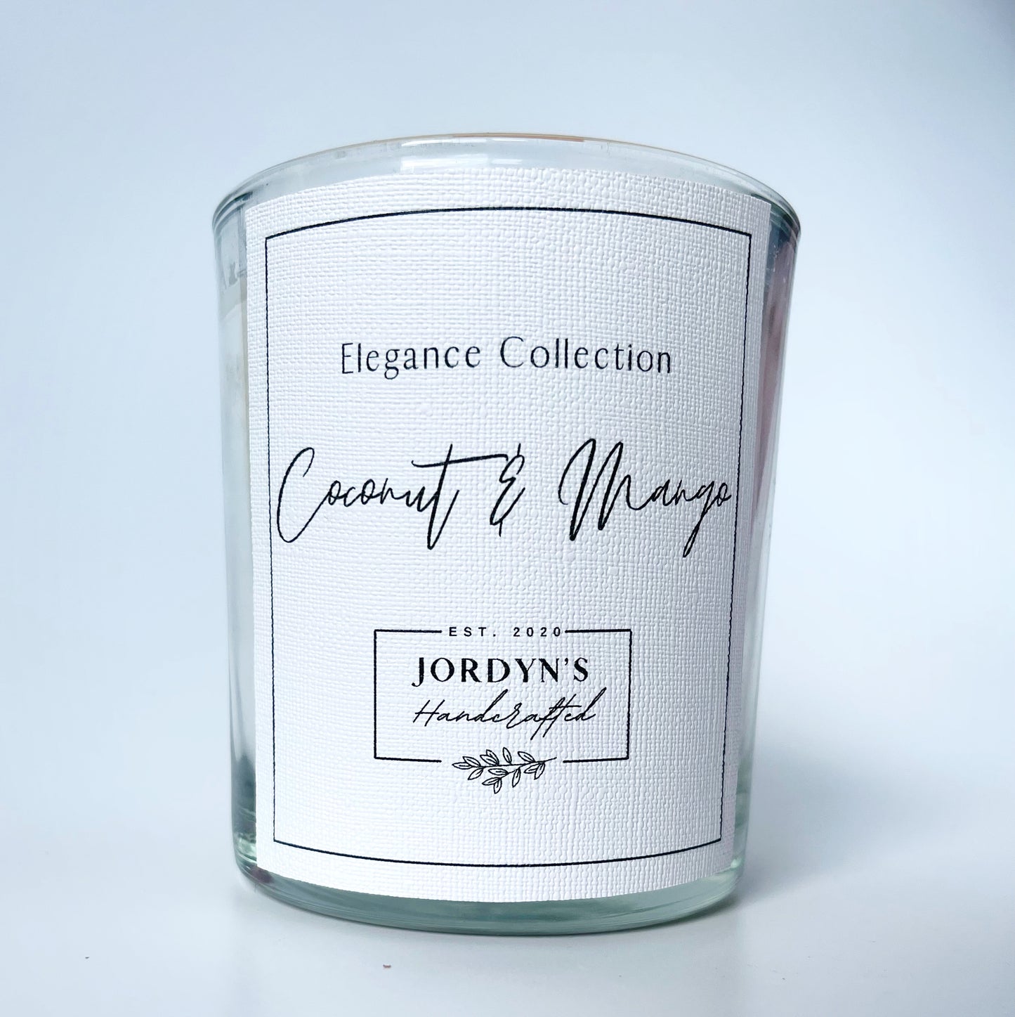 Elegance Soy Candle Coconut & Mango