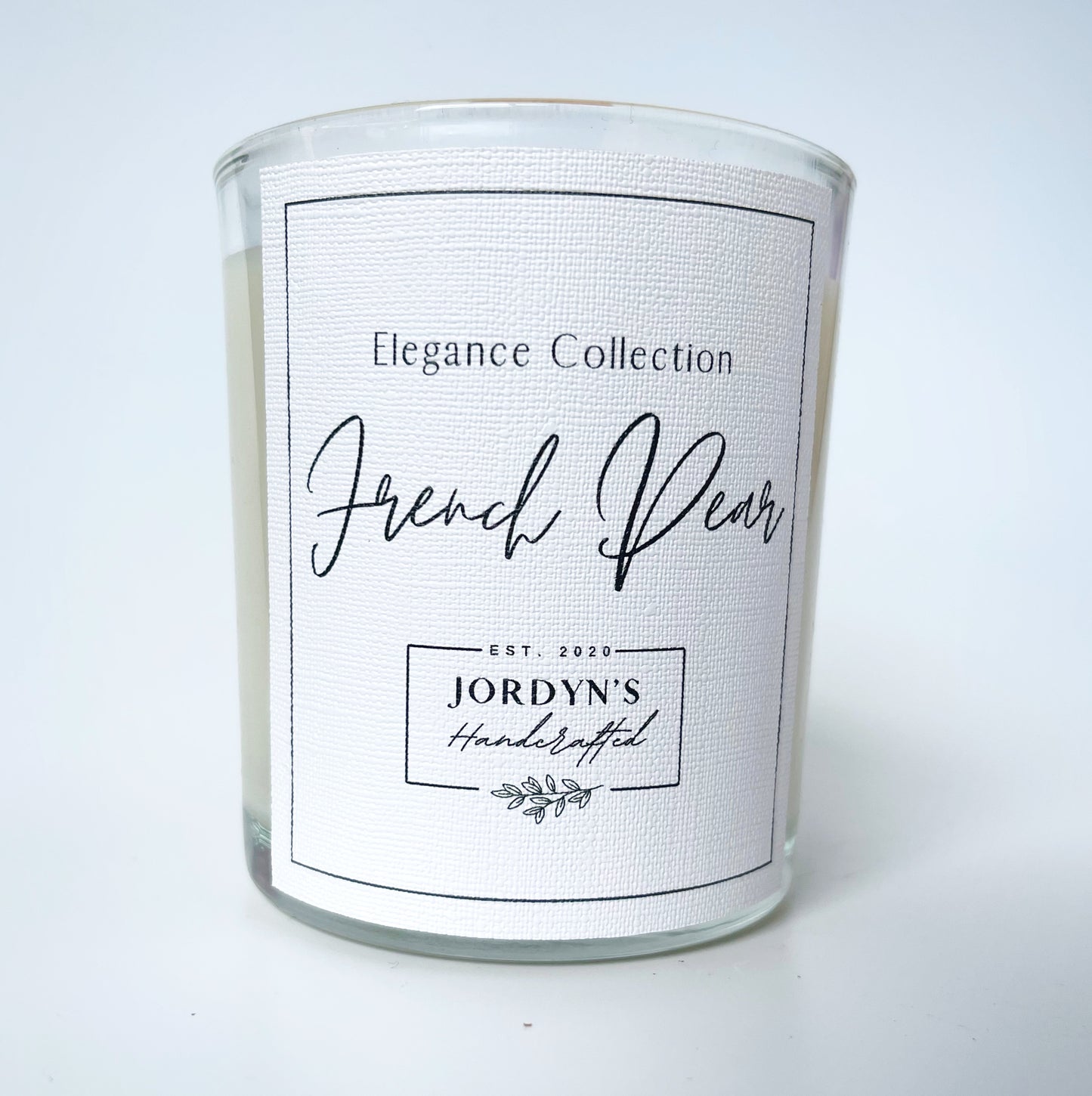 Elegance Soy Candle French Pear