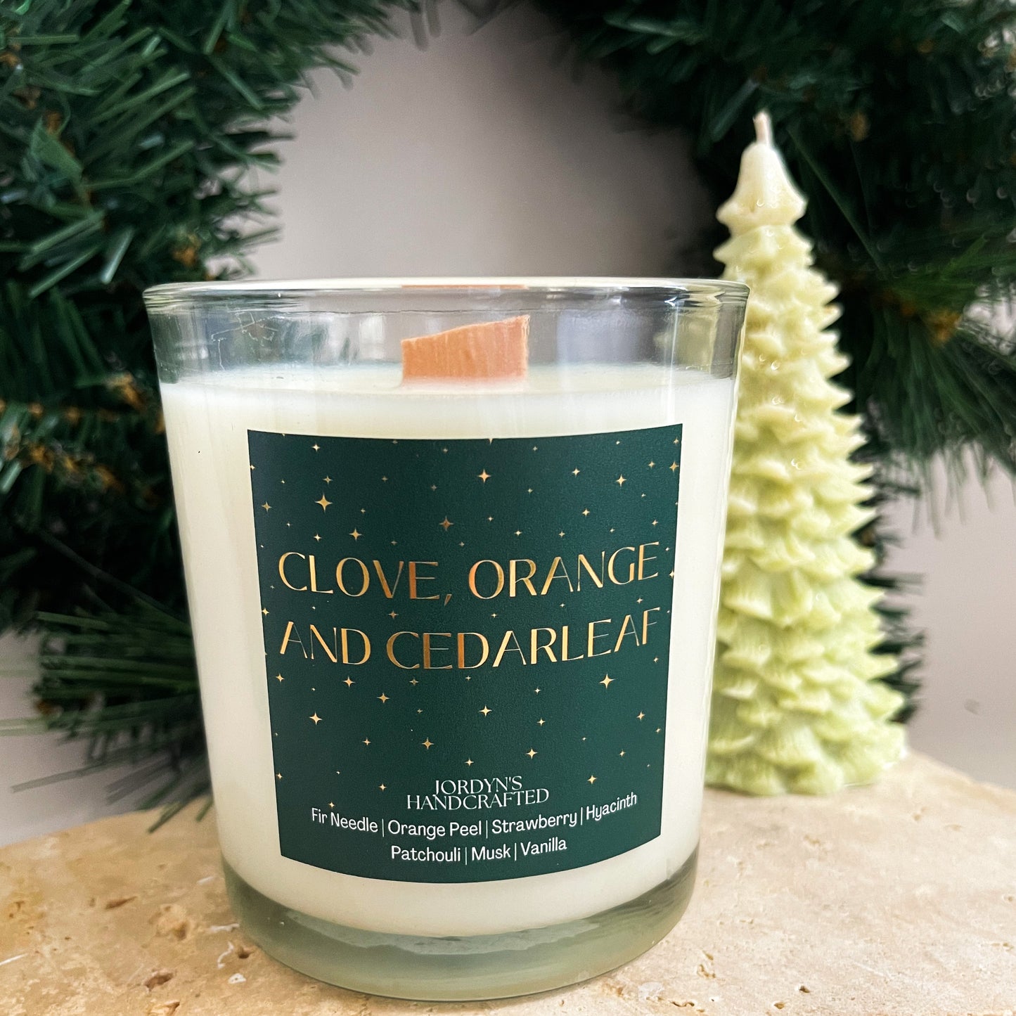 Christmas Edition - Clove Orange & Cederleaf Soy Candle